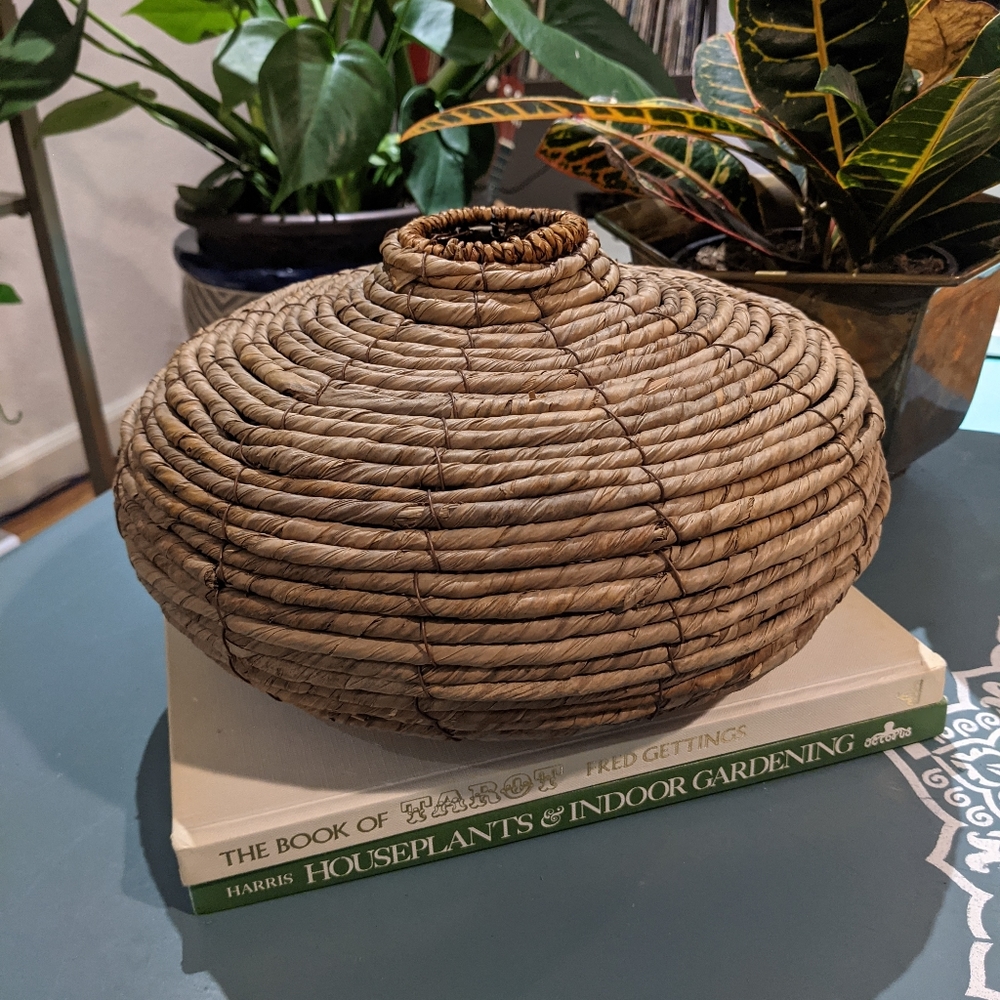 Boho Woven Basket